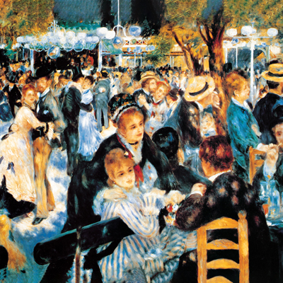 Ball at the Moulin De La Galette 액자