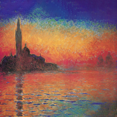 San Giorgio Maggiore by Twilight 액자