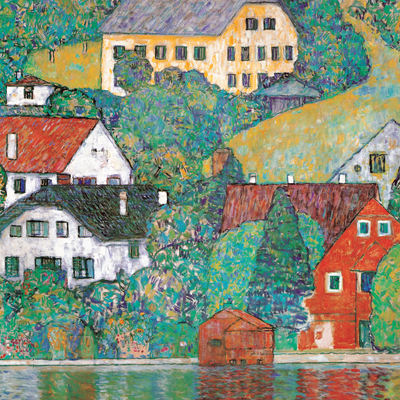Houses at Unterach 액자