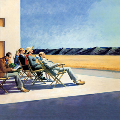 People in the Sun 액자