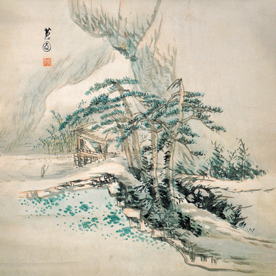 신윤복 / 松停雅會 액자