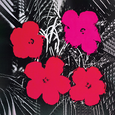 앤디 워홀 / Flowers(Red and Pink) 액자