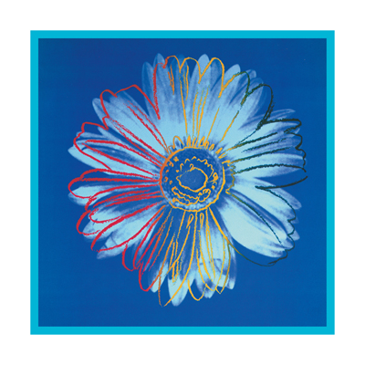 앤디 워홀 / Daisy(Blue on Blue) 액자