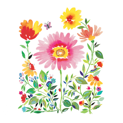 킴 파커 / Counting in the Garden 액자