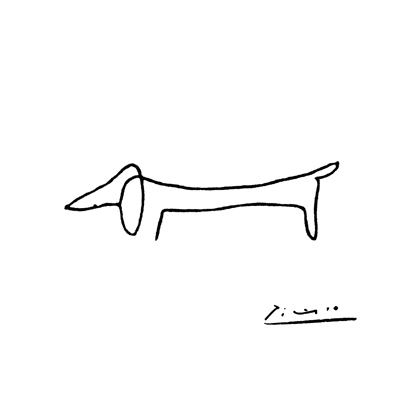 The Dog 액자