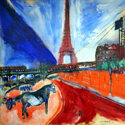 Le Pont de Passy et La Tour Eiffel 액자