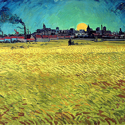 Summer evening in Arles 액자