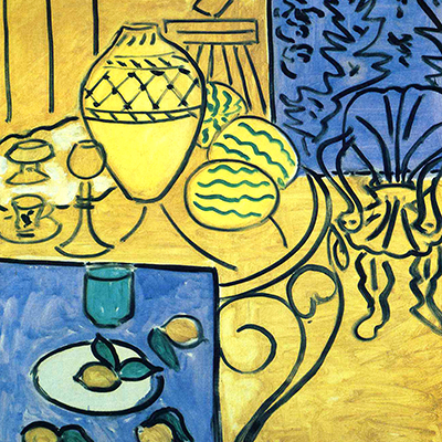 Interior in Yellow 액자