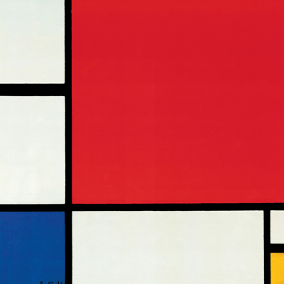 몬드리안 / Composition with Red Blue Yellow 액자