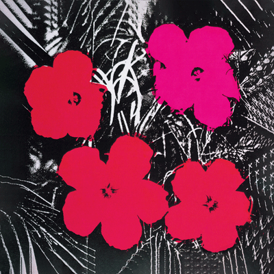 앤디 워홀 / Flowers(Red and Pink) 액자