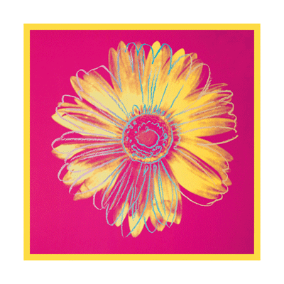 앤디 워홀 / Daisy(Fuschia and Yellow) 액자