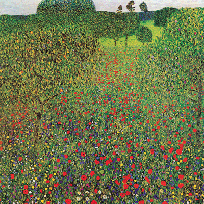 Meadow with Poppies 액자