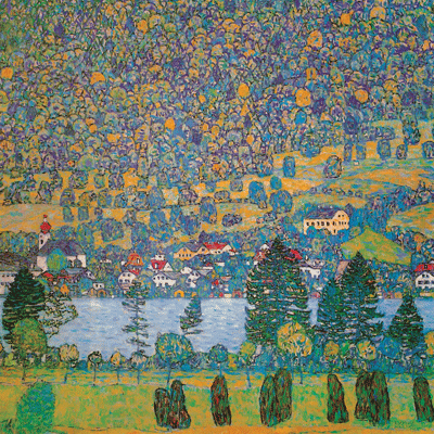 Mountain Slope at Unterach 액자