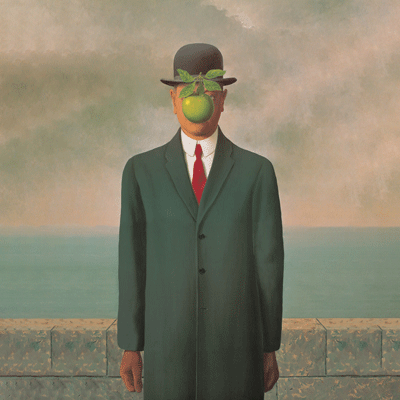 The Son of Man 액자