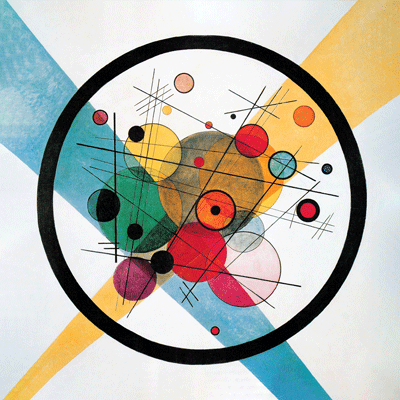 Circles in Circle 액자