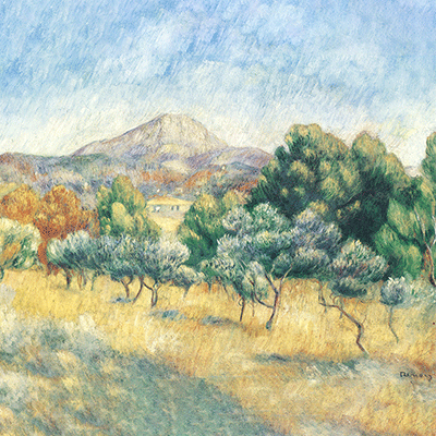 Mount of Sainte_Victoire 액자