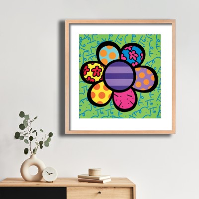 로메로 브리토 01Flower Power 식물 장식과 함께 어울리는 명화액자 인테리어 이미지