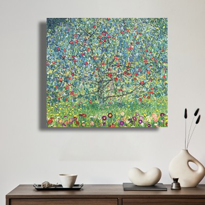 구스타프 클림트 사과나무 I (Apple Tree I) 차분한 실내 분위기를 살리는 명화액자 공간 이미지